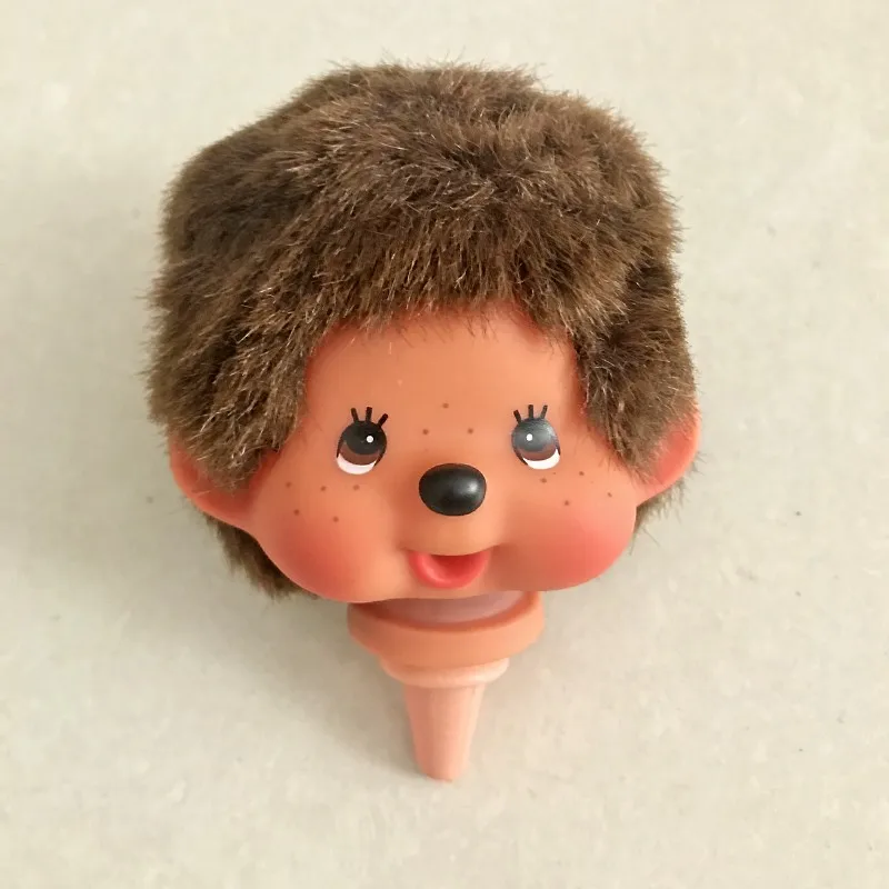Милые большие глаза кукла в форме обезьяны голова игрушки украшения Diy игрушки BJD для девочек маленькие изысканные куклы лучшие подарки на Рождество - Цвет: 5