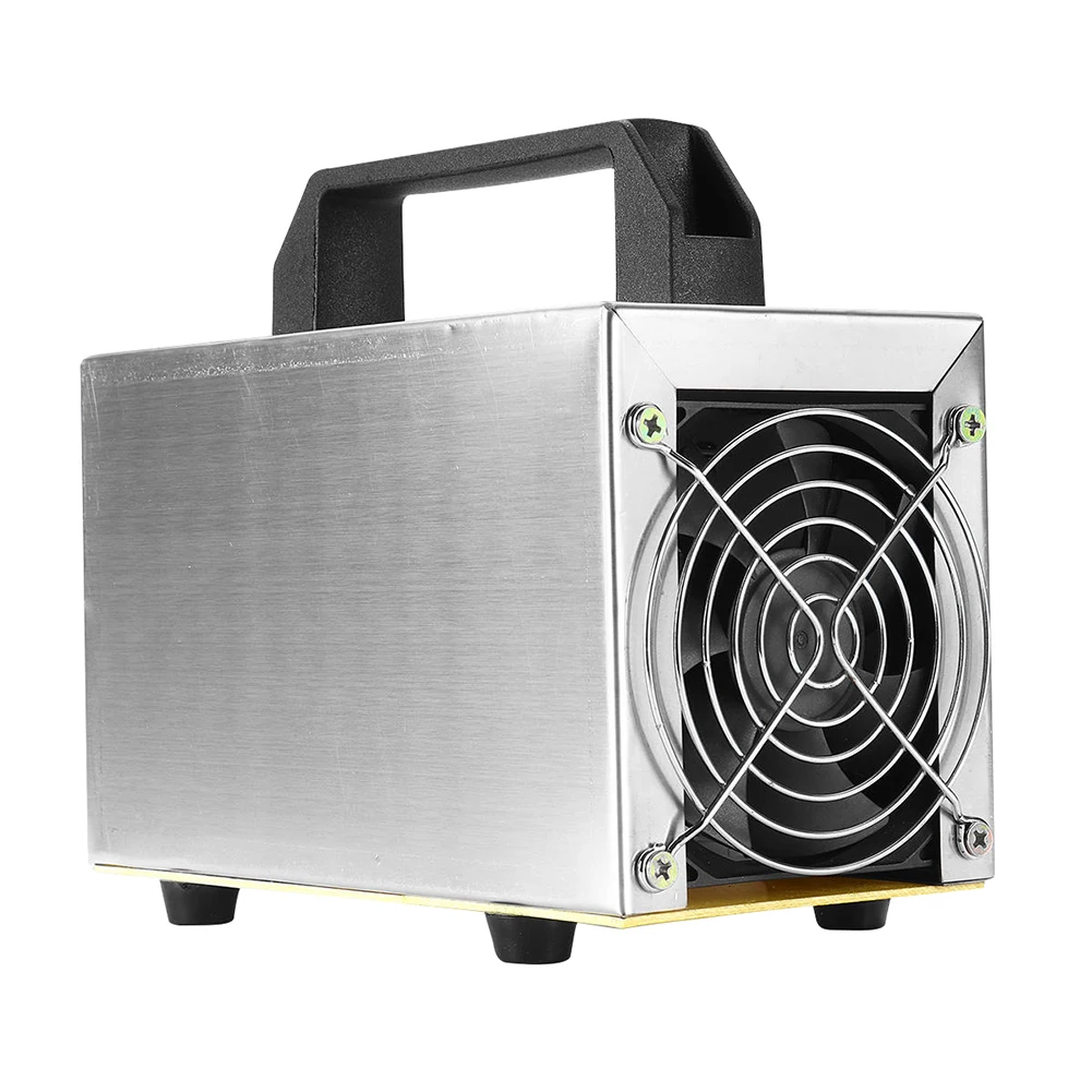 

10g/24g/28g 110V/220V 120W Sterilization Ozone Generator Home Hospital Air Purifier Treatment Sterilizer Ozonator Air Cooling