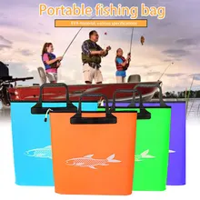 Рыболовная Снасть сумка Рыболовная Сумка Складная Раковина уличная сумка EVA Спортивная умывальник удобный Кемпинг рыболовное ведро