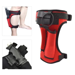 G6DE Multifunctional Diving Leggings Knife Pouch Neoprene Knife Sheath Double-pocket Design Diver Underwater Dedicated