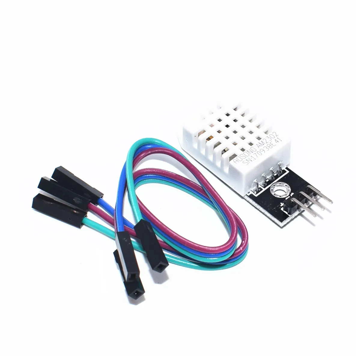 B34 10 шт. DHT22 цифровой датчик температуры и влажности AM2302 модуль+ PCB с кабелем