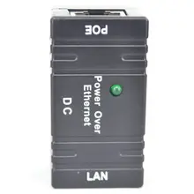 IG-Poe сплиттер инжектор пассивный Dc мощность по Ethernet Rj45 10/100Mbp настенный адаптер для локальной сети безопасности ip-камера