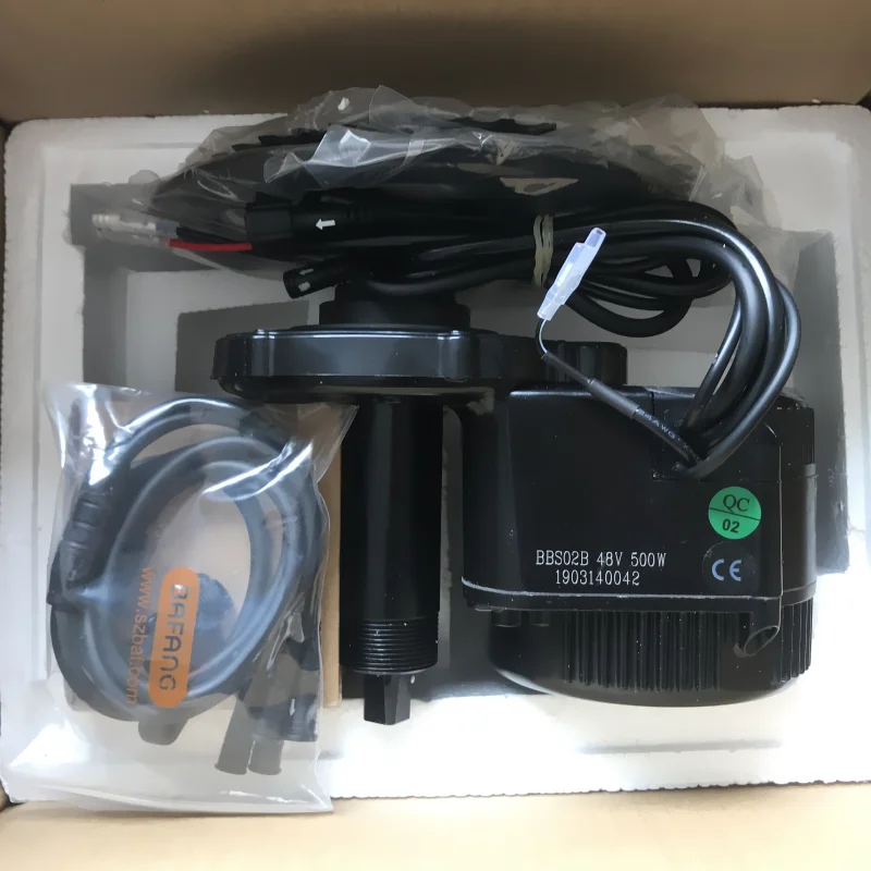 Электродвигатель Ebike Bafang BBS02B 48 В 500 Вт с ЖК дисплеем C965|ebike motor|electric bike conversion kitelectric |
