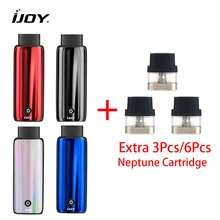 12 Вт IJOY Neptune Pod Vape комплект с 650 мАч Pod Mod 1,8 мл картридж бак электронная сигарета