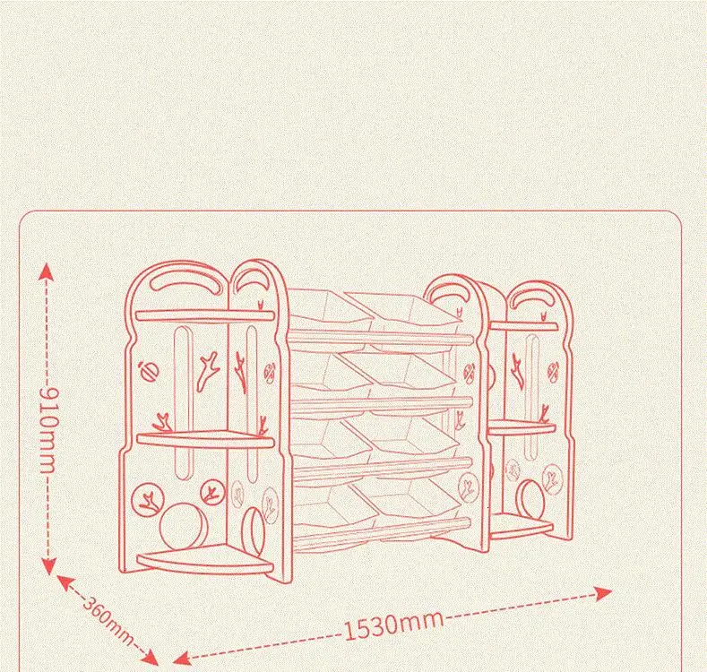 Органайзер для детей, Mensola Repisa, детская игрушка, Prateleira Organizadora Raf, Mensole, полка, Estante, держатель для хранения детей