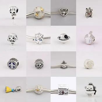 

NEW 2020 100% Collection Dangle Charms Fit Diy Women Original Bracelet Jewelry Gift