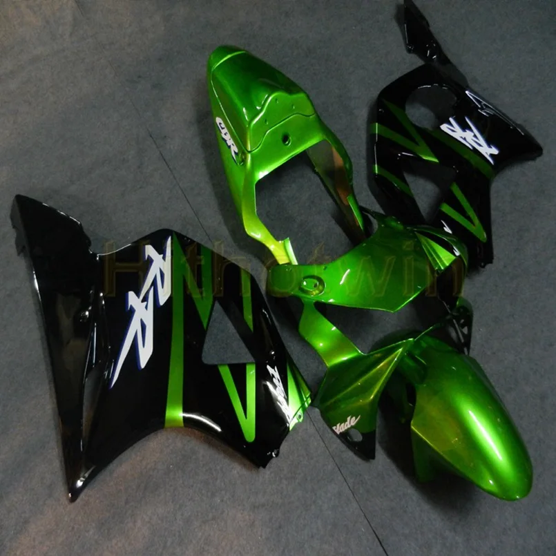 Капот мотоцикла на заказ для CBR954RR 2002-2003 ABS Пластиковый обтекатель литья под давлением Синий Пламя