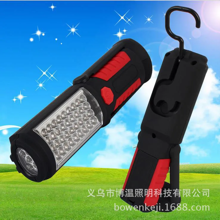 

36 + 5LED USB Rechargeable Work Lamp Inspection Lamp Flashlight Outdoor Camping Manufacturers Direct Selling