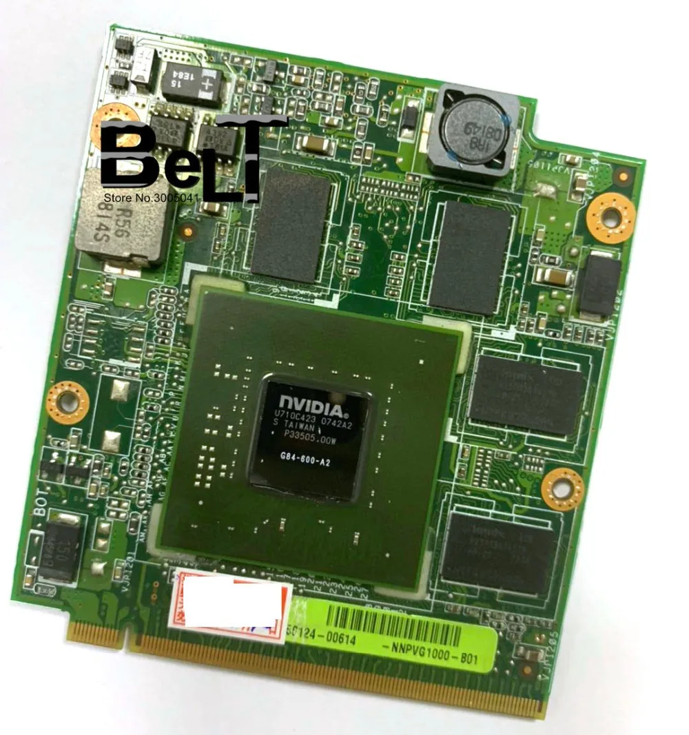 

Оригинальная видеокарта 8600MGT 8600M GT 512 МБ, VAG карта для ноутбука asus A8S F8S V1S VX2 VX2S Z99S X81S F8SV