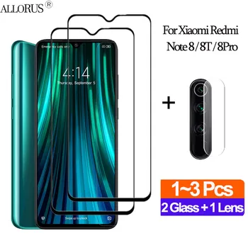 

1+2Pcs Full Cover película,Glass redmi-note-8pro Back Armor Glass redmi 8 pro xiaomi note8 t mi9 lite Clear Camera Film redmi 8t