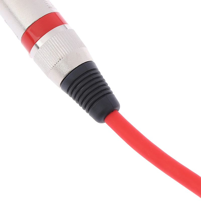 Горячая 1,8 м 3 Pin XLR штекер к женскому микрофонному удлинительному кабелю аудио удлинительные кабели шнур провод линия 6 мм для микрофона