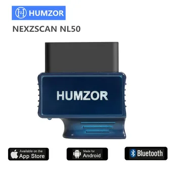 

HUMZOR NEXZSCAN NL50 Bluetooth 4.2 OBD2 Scanner Code Reader Professional Diagnostic OBDII Scan Tool for iOS & Android
