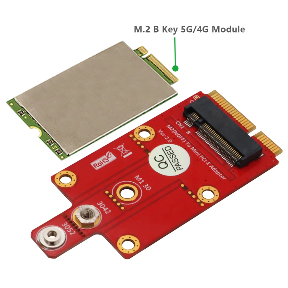 M 2 Key B To Mini Pci E Adapter Ngff M2 To Mini Pci Express Pcie For 3g 4g 5g Module For Full Size Half Size Mpcie Slots Sim Card Adapters Aliexpress