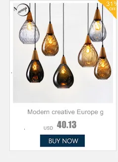 H0a7948f758bb483882dc3ea129ccd061X Nordic Modern hanging loft 7 Color Glass lustre Pendant Lamp industrial decor Lights Fixtures E27/E26 for Kitchen Restaurant