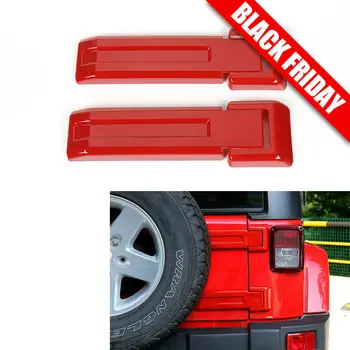 

Tailgate Hinge Cover Spare Tire Rear Door Liftgate Trim For 07+for Jeep Wrangler JK
