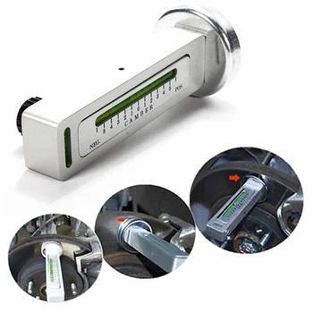 

12.4 * 3cm Car Four Wheel Alignment Magnetic Level Gauge Level Gauge Camber Adjustment Aid Tool Magnet Positioning Tool