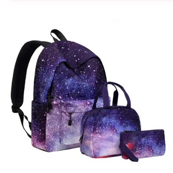 

New Women Stars Universe Space Printing Backpack Women School Book Backpacks Stars School Bag For Gilrs Mochila Femininas