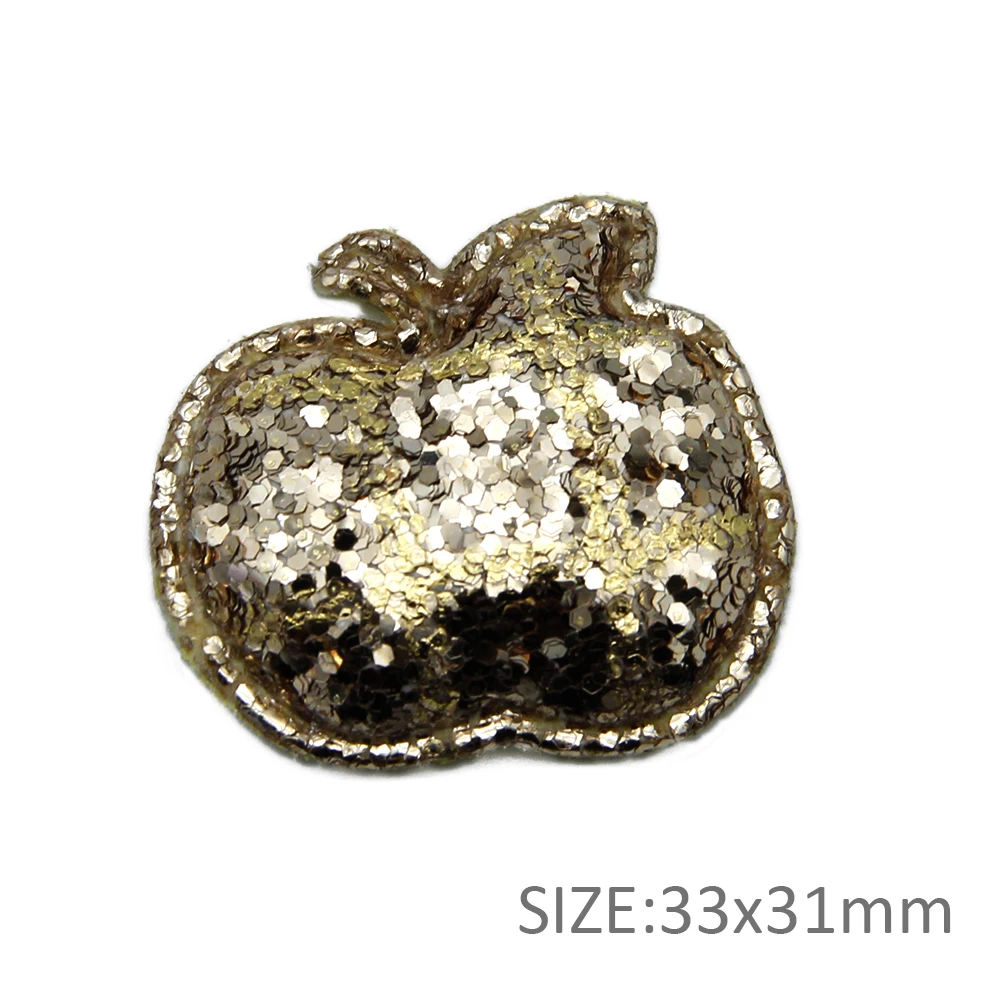 David accessories 25 шт./лот Apple Русалка Лоскутная блестящая нашивка для украшения DIY лук машина для шитья Костюмы Материал, 25Yc8008