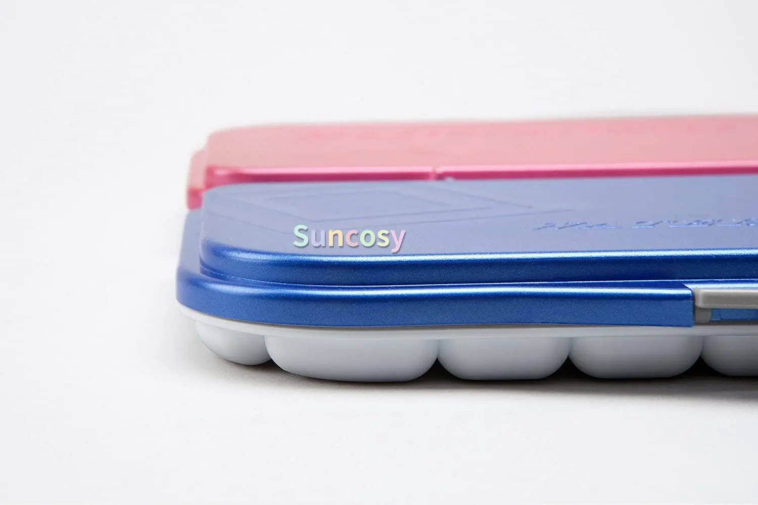 Mijello Airtight Watercolor 18-Well Blue Pink Palette, Small size Airtight By Brand Mijello,MWP-3018