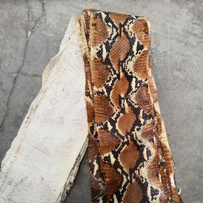 DIY 20 цветов Натуральная змеиная кожа ткань с ручными кожаными инструментами редкая кожа 80 см-140 см - Цвет: 11-135x13