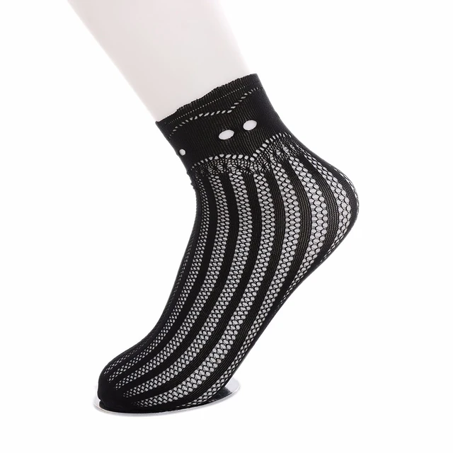 4 Paia Calzini Invisibili Donna - No Show, Traspiranti, Con Cinturino TPU, Taglia 34-38 EU - Foto 4