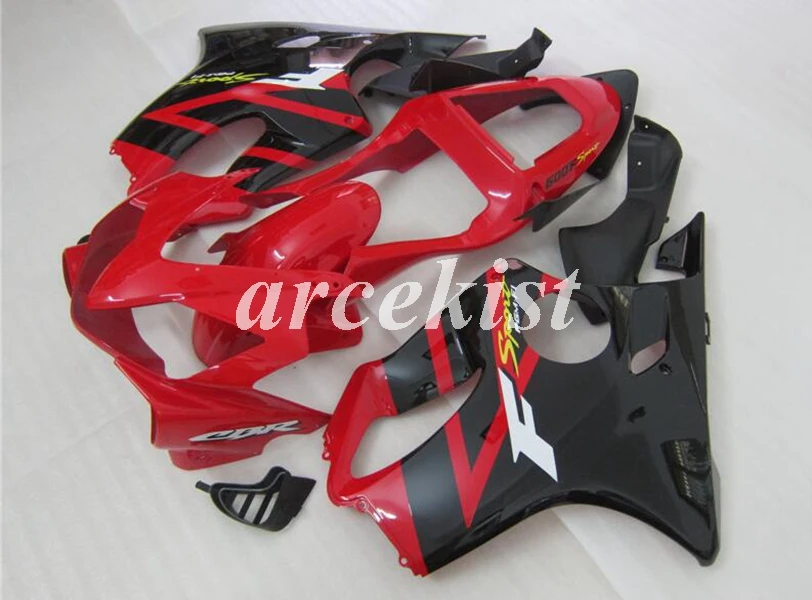 Литье под давлением ABS Обтекатели комплект подходит для Honda CBR600 FS F4i 2001 2002 2003 2004 01 02 03 04 корпус набор черный матовый
