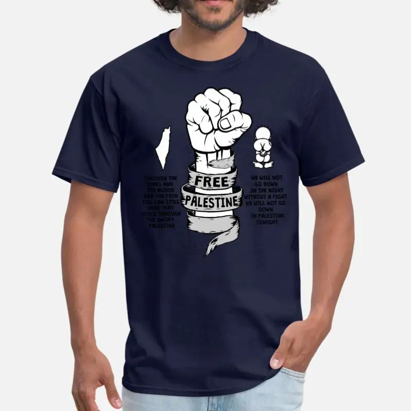 Men-Navy Blue Трикотажная футболка для мужчин и женщин с круглым вырезом, веселая Мужская футболка большого размера 3xl 4xl 5xl, одежда, футболки - Цвет: Men-Navy Blue