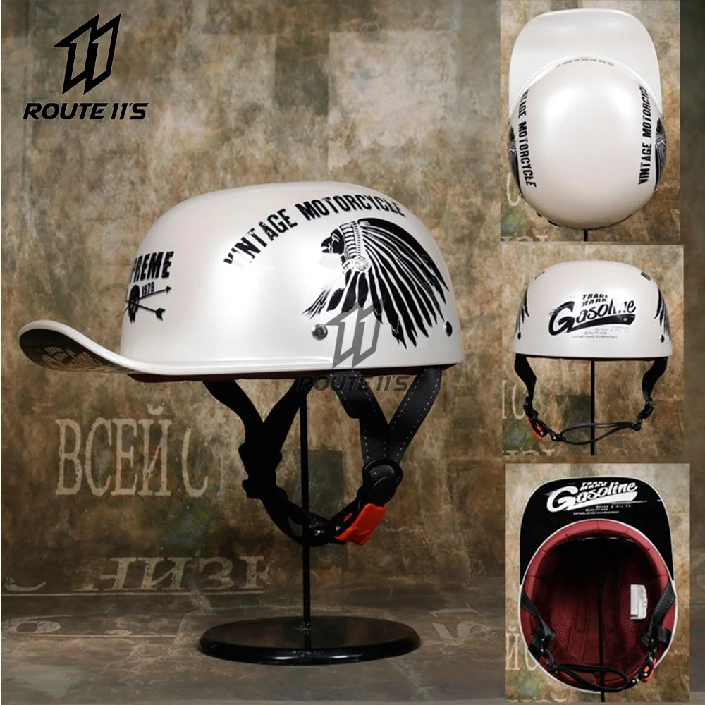 baseball cap motorcycle helmets