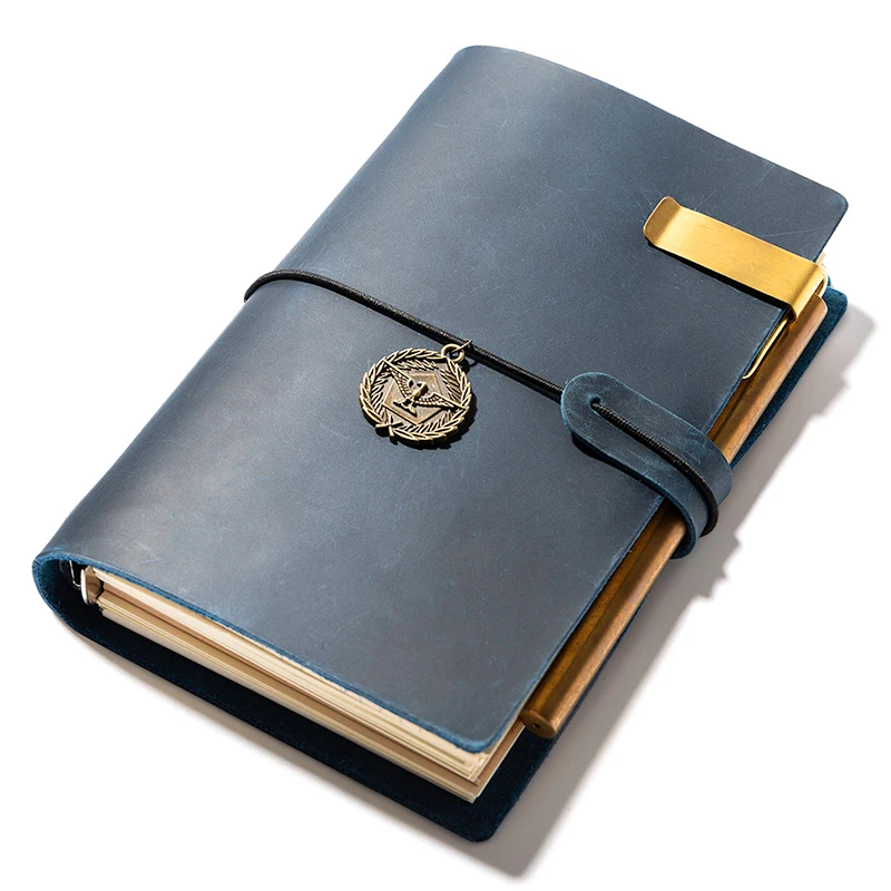 Genuine Retro Leather Diary Replaceable Stationery Notebook Vintage Handmade Travel Journal Birthday Gift A5 A6 notepad planner Genuine Retro Leather Diary Replaceable Stationery Notebook Vintage Handmade Travel Journal Birthday Gift A5 A6 notepad planner