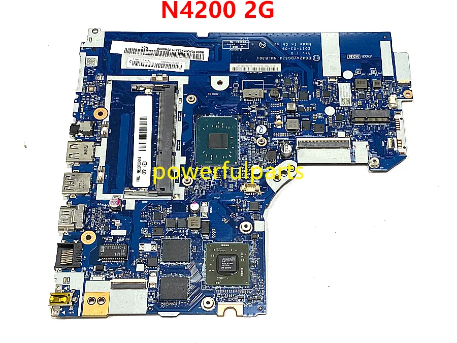 100% working for Lenovo 320-15IAP motherboard with N4200 CPU +graphic 5B20P20646 DG424 DG524 NM-B301 mainboard tested ok |