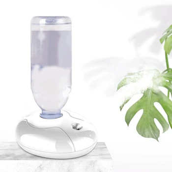 

USB Portable Air Humidifier Bottle Aroma Diffuser LED Night Light Mist Maker for Home Office Humidification
