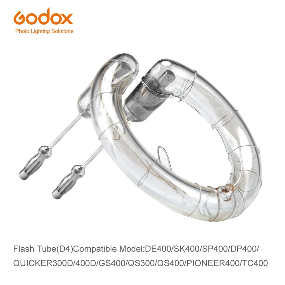 Профессиональная вспышка Godox 400Ws подходит для DE400 TC400 SK400 DP400 GS400 QS300 QS400 более