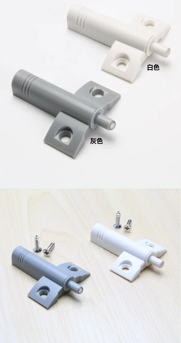 Description Picture 5 of item10PCS Furniture door hydraulic muffler damper cabinet door bumper surface mounted silent closet cabinet door damping buffer
