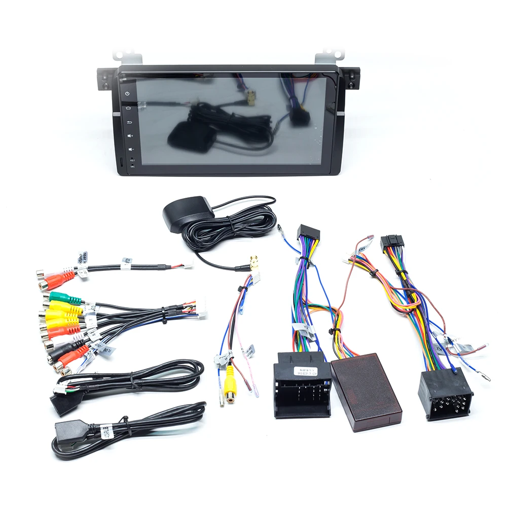 Sale 1 Din Android 9.0 GPS Car Multimedia Player For BMW E46 M3 318/320/325/330/335 Rover 75 Coupe Navigation head unit DVD Stereo 2G 5