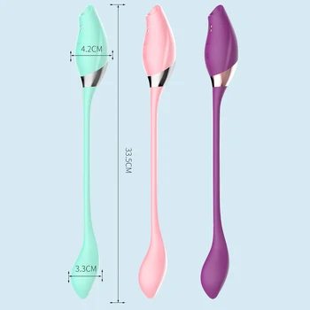 33cm Long Sucking Vibrator For Clitoris Sucker Women Vaginal Balls Anal Plug Heated Dildos Female Masturbator Sex Toys Erotic 6