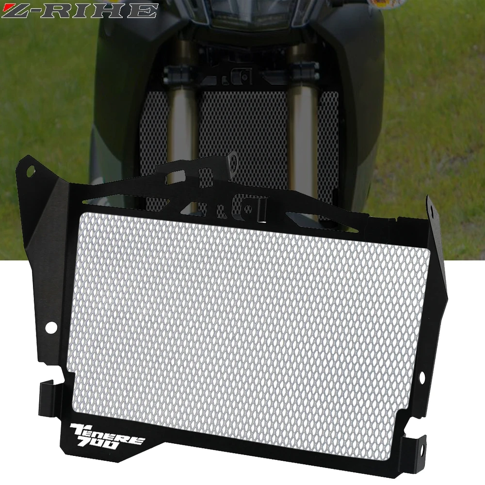 

Aluminum Accessories Motorcycle Radiator Guard Grille Cover Cooler Protector For Yamaha Tenere700 T7 Tenere 700 Rally 2019-2021