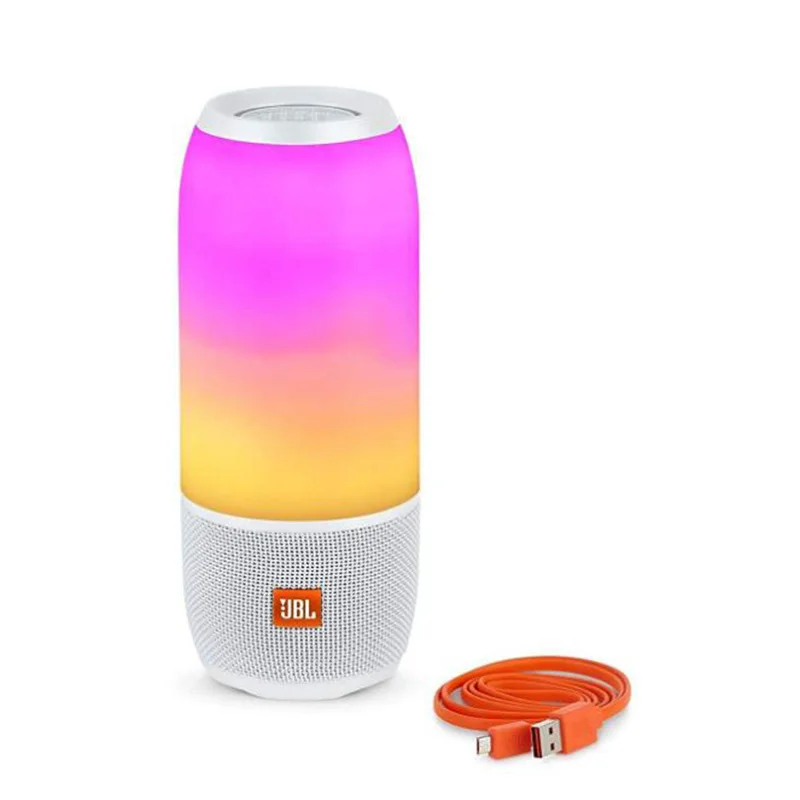 JBL Pulse 3 Беспроводная Bluetooth Колонка Altavoz с функцией Bluetooth IPX7 Водонепроницаемая стерео Бас Som Jbl Enceinte Беспроводная колонка s - Цвет: Белый