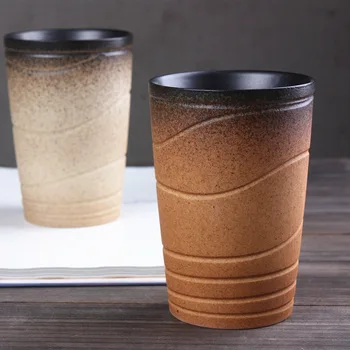 

Jindezhen Manual Originality Ceramics Cup Will Capacity Hand Hold The Cup Japanese Concise Gradual Change Color Knife Texture
