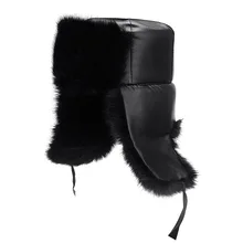 Зимняя мужская шляпа Lei Feng среднего возраста и старого возраста, уличная новая Корейская версия утолщенной теплой защиты уха, универсальная Повседневная шапка