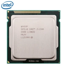 Intel Core i5-2300 i5 2300 2,8 ГГц четырехъядерный процессор 6M 95W LGA 1155 протестирован рабочий