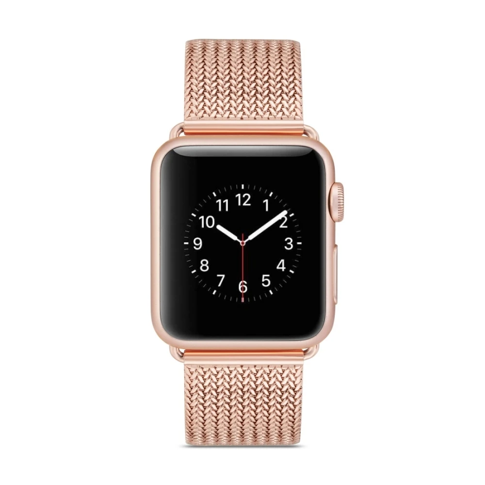 Ремешок из нержавеющей стали для Apple Watch Series 3& 2& 1 42 мм 38 ремешок для часов, мм