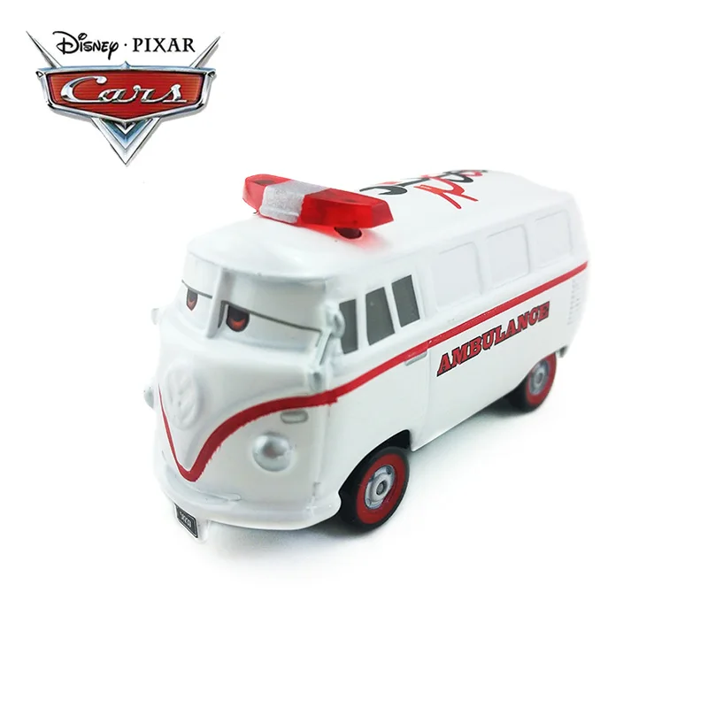 Disney Тачки DocHudson Fillmore скорая помощь металл литья под давлением модель автомобиля