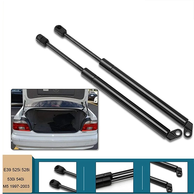 2Pcs Car Tailgate Trunk Lift Supports Strut for BMW E39 525I 528I 530I