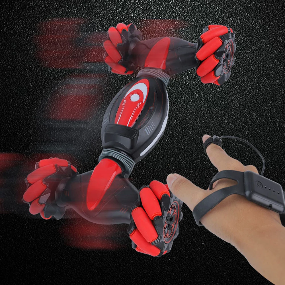 Goede Rc Stunt Auto 2.4G Smart Gebaar Inductie Draaien Off Road Voertuig Licht Muziek Drift Dansen Vervorming Klimmen Stunt auto S