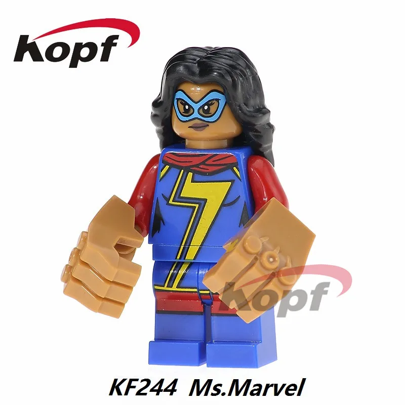 20 шт KF980 строительные блоки на заказ MOC фильм ласточкин хвостый джокер человек-паук супер герои кирпичи рождественские игрушки для детей - Цвет: KF244 20Pcs No Box