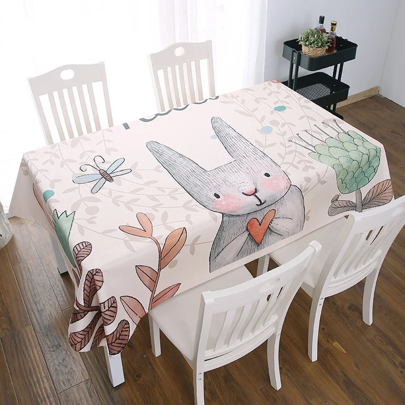 Nordic Simple Modern Tablecloth Living Room Coffee Table Cotton And