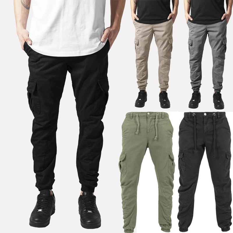 NEW Men Pants Combat Camo Work Trousers 