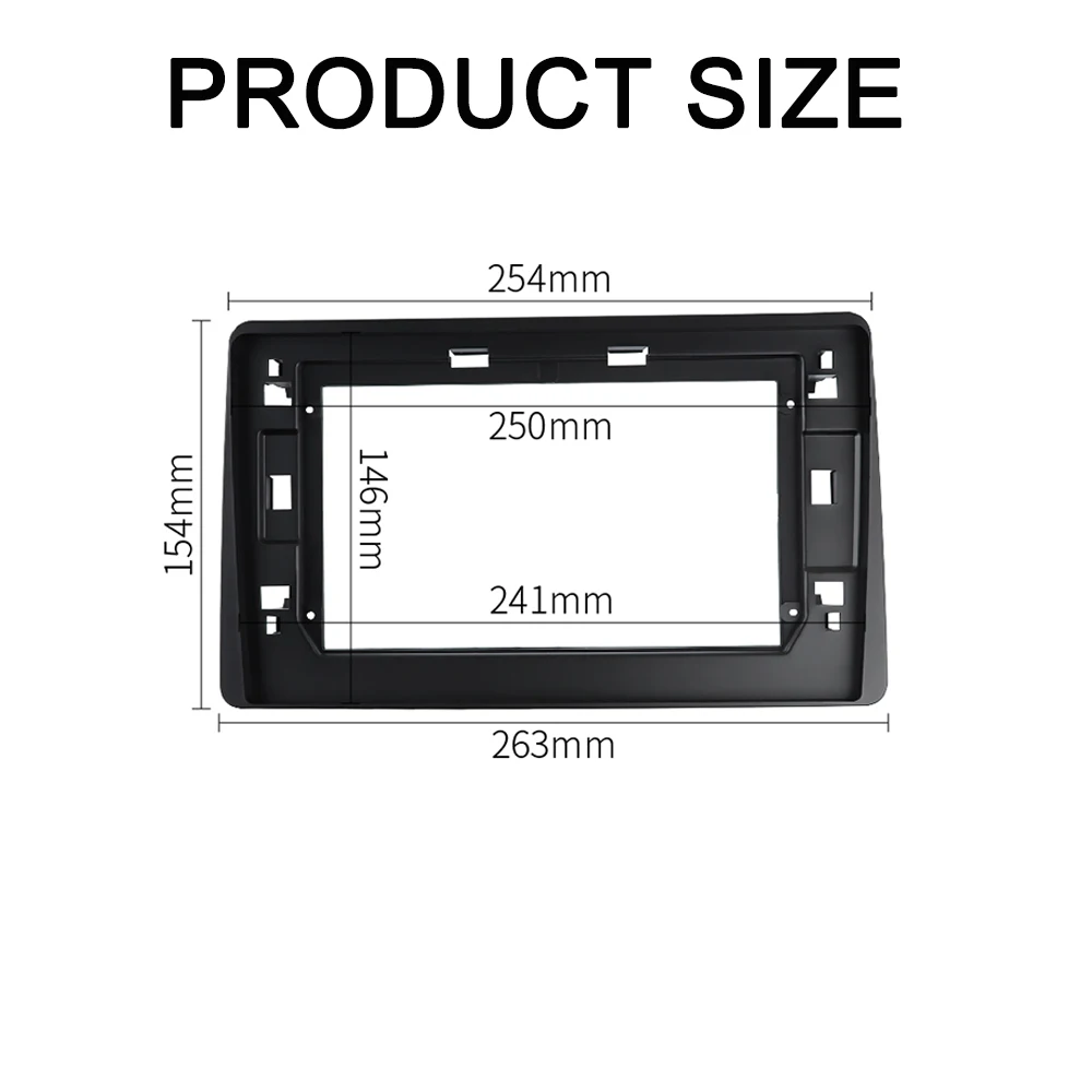 RENAULT DUSTER 2018  Double Din Radio Fascia 10.1 ġ ׷ г ڵ    ġ Ʈ Ʈ ŰƮ  