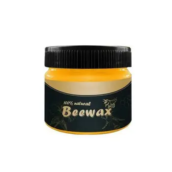 

Natural Wood Seasoning Beeswax Furniture Care Beeswax Home Cleaning Cleaner 91AD