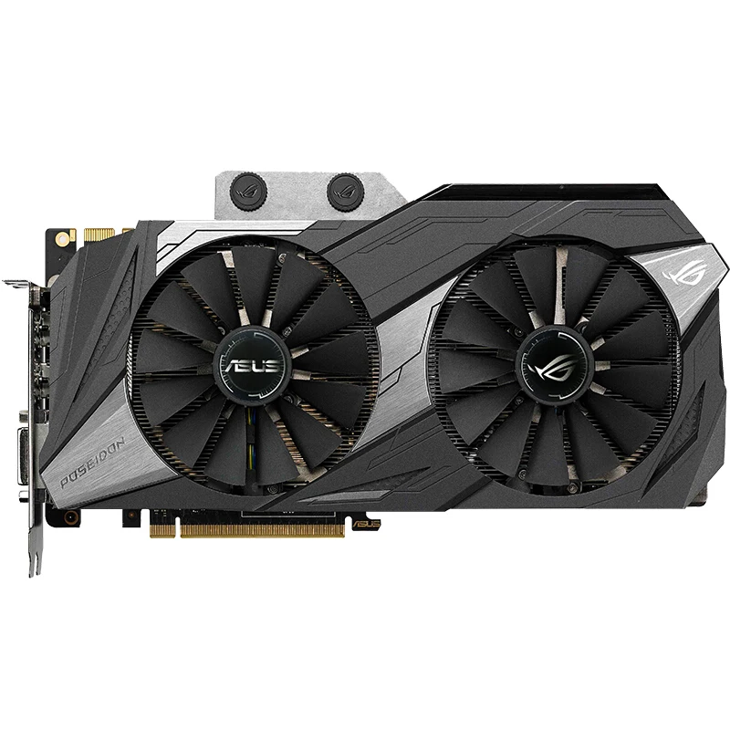 ROG-POSEIDON-GTX1080TI-P11G-GAMING видеокарта б/у 90% новая